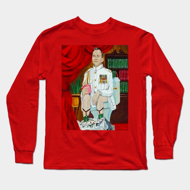 Mr Arnold J Rimmer Long Sleeve T-Shirt by VoidDesigns